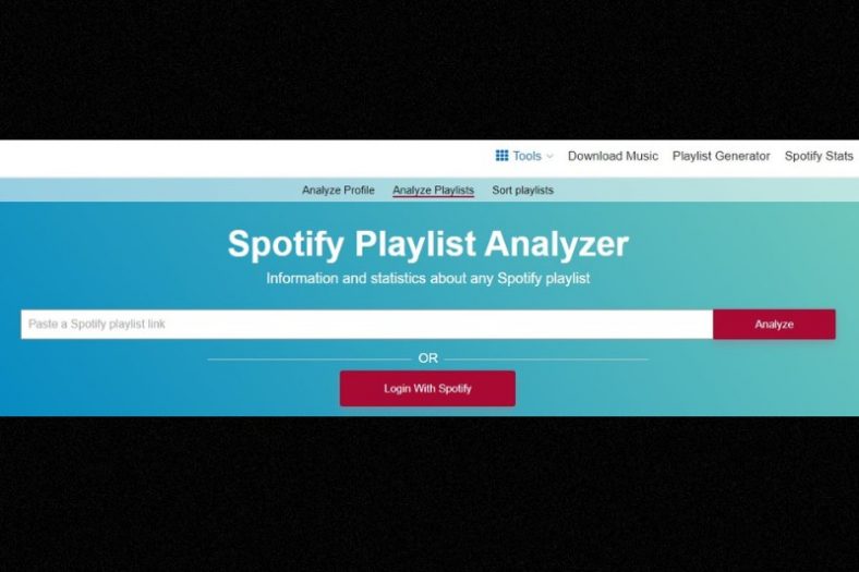 Chosic: Analizador de listas de reproducción de Spotify