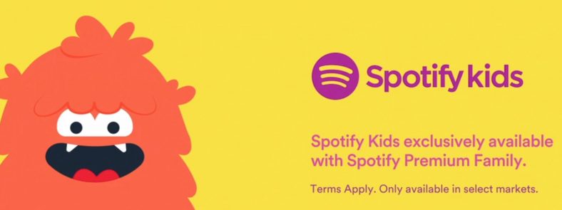 Spotify para niños se está implementando